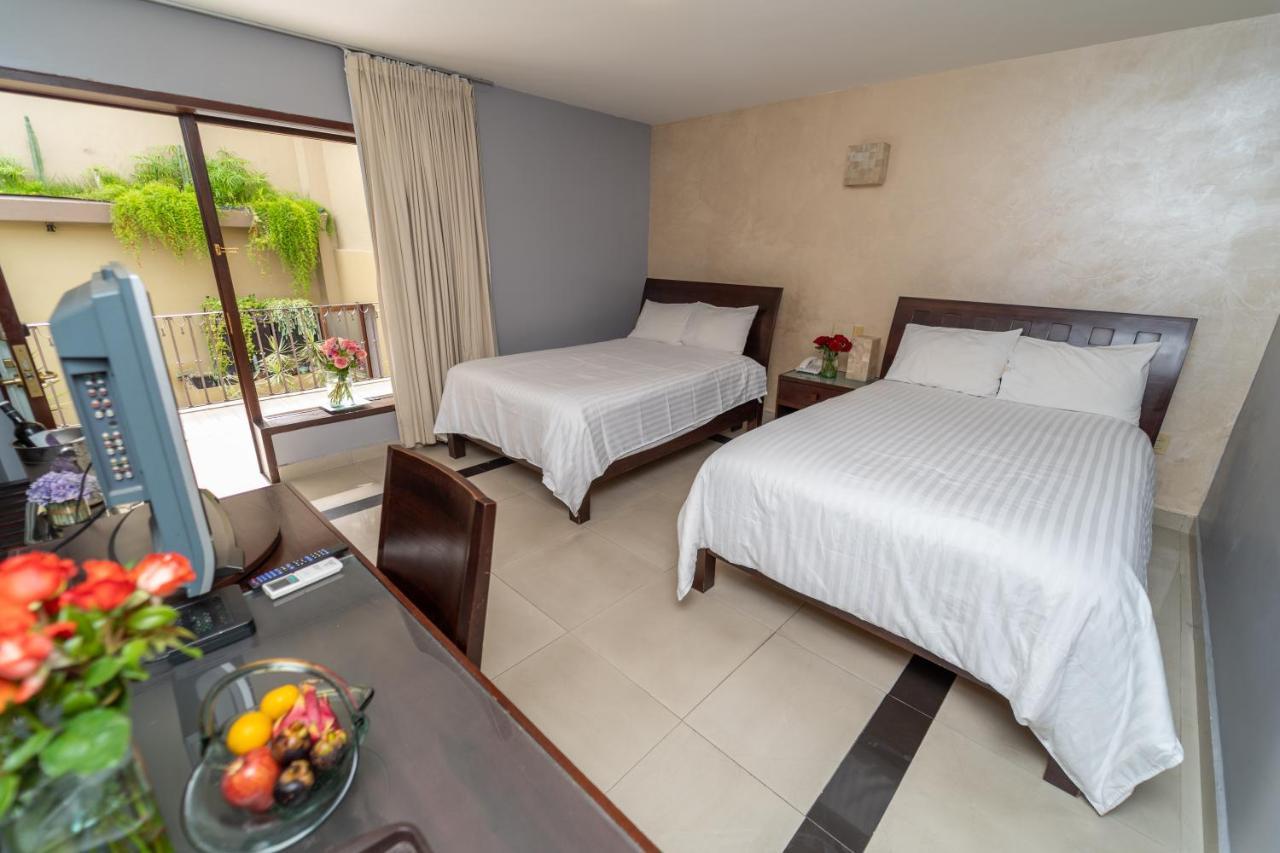 Casa De Las Flores Hotel Oaxaca ภายนอก รูปภาพ